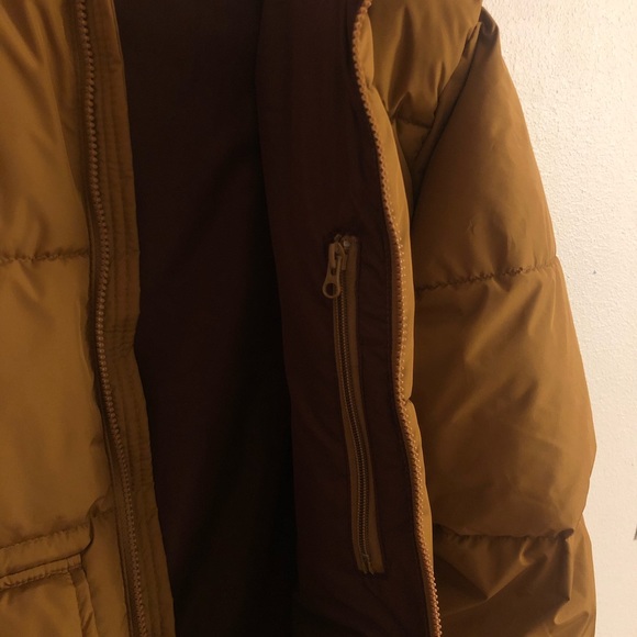 Brown all in motion puffer jacket - Picture 2 of 2